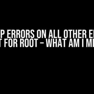 Flask App Errors on All Other Endpoints Except for Root – What Am I Missing?