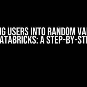 Hashing Users into Random Values in Azure Databricks: A Step-by-Step Guide