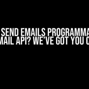 Need to Send Emails Programmatically Using Gmail API? We’ve Got You Covered!